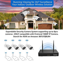 Load image into Gallery viewer, [Newest] Wireless Security Camera System, Firstrend 8CH 1080P Wireless NVR System with 4pcs 2MP IP Security Camera with 65ft Night Vision and Easy Remote View,P2P CCTV Camera System(No Hard Drive)
