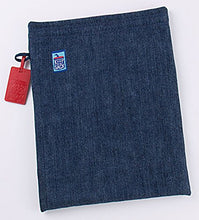 Load image into Gallery viewer, E-Reader and iPad Sleeve of Denim and Fleece (9W x 12L)
