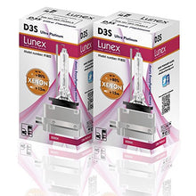 Load image into Gallery viewer, LUNEX D3S XENON 35W 42V PK32d-3 HID Headlight Car Bulbs 8000K duobox (2 units)

