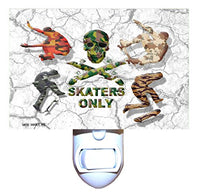 Skaters Only Decorative Night Light