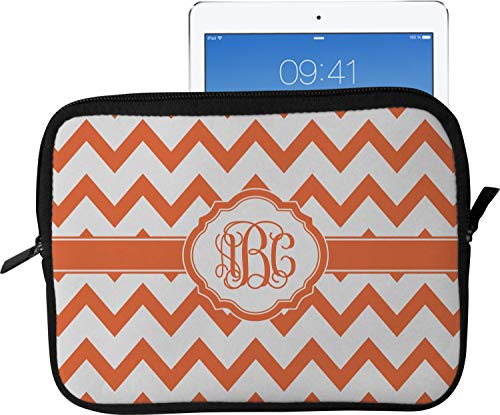 Chevron Tablet Case/Sleeve - Large (Personalized)