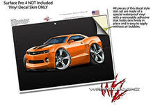 Load image into Gallery viewer, 2010 Camaro RS Orange - Decal Style Vinyl Skin fits Microsoft Surface Pro 4 (Surface NOT Included)
