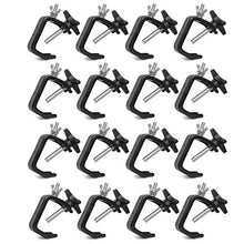 Load image into Gallery viewer, CHAUVET CLP-03 Standard C Clamps for DJ Lighting Setups and Systems, Fits 1-2 Inch Truss for Stable &amp; Safe Light Mounting, 44 Pound Capacity, 16 Count
