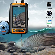 Load image into Gallery viewer, LUCKY Video Portable Fishing Camera Underwater Monitor Boat Fishing Cameras Waterproof Kayak Sea Fish Camera Ice Fishing Recording High Resolution LCD Display
