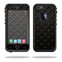 MightySkins Skin Compatible with LifeProof iPhone 6 - Black Wall | Protective, Durable, and Unique Vinyl Decal wrap Cover | Easy to Apply, Remove, and Change Styles | Made in The USA