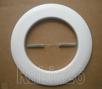 Metal Open Trim Ring for 6 Inch Ceiling R40 PAR38 Recessed Light Can - White