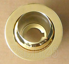 Load image into Gallery viewer, 4&quot; Inch Recessed Ceiling CAN Light R20 PAR20 Metal Retractable Adjustable Eyeball Trim BRASS GOLD
