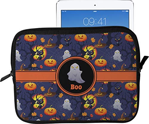 Halloween Night Tablet Case/Sleeve - Large (Personalized)