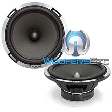 Load image into Gallery viewer, Pair of Focal 6PS-2 Ohm 6.5&quot; Polyglass 75 Watts RMS Midrange Speakers from PS-165V Component Set
