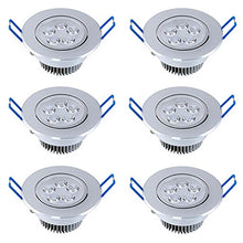 Load image into Gallery viewer, Modoao 5W LED Downlight, 2700K Daylight Warm White,Not Dimmable,Retrofit LED Recessed Lighting Fixture, LED Ceiling Light, 6-Pack
