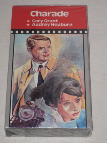 1964 Charade - Cary Grant, Audrey Hepburn, Walter Matthau, James Coburn - VHS (SEALED)