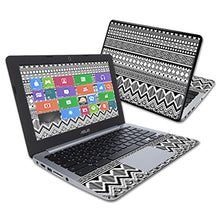 Load image into Gallery viewer, MightySkins Skin Compatible with Asus Chromebook 11.6&quot; C200MA wrap Cover Sticker Skins Black Aztec

