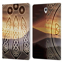 Load image into Gallery viewer, Head Case Designs Officially Licensed Brigid Ashwood Awen Celtic Wisdom 3 Leather Book Wallet Case Cover Compatible with Galaxy Tab S4 10.5 (2018)
