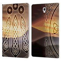 Head Case Designs Officially Licensed Brigid Ashwood Awen Celtic Wisdom 3 Leather Book Wallet Case Cover Compatible with Galaxy Tab S4 10.5 (2018)