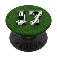 SOCCER Player #17 Jersey No 17 Football Ball Gadget Gift PopSockets Grip and Stand for Phones and Tablets