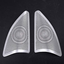 Load image into Gallery viewer, YUECHI Aluminum Alloy Car Door Treble Speaker Cover 2pcs for Mercedes Benz GL ML W164 350 2013-2016
