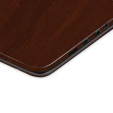 Load image into Gallery viewer, Skinomi Dark Wood Full Body Skin Compatible with Asus Transformer Book T100HA (Tablet and Keyboard)(Full Coverage) TechSkin with Anti-Bubble Clear Film Screen Protector
