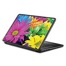 Load image into Gallery viewer, Universal 13&quot; Laptop Skin - Colorful Flowers | Protective, Durable, and Unique Vinyl Decal wrap Cover | Easy to Apply, Remove, and Change Styles | Made in The USA
