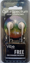 Load image into Gallery viewer, Vibe Color Spectrum In Ear Stereo Headphones (White)
