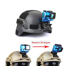 Load image into Gallery viewer, Action Camera Mount Bracket Tactical Fast/AF/ M88 / MICH Helmet Accessories Front Bracket for Paintball Game Airsoft for Gopro Hero
