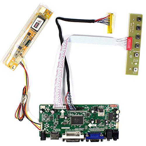 HDMI+VGA+DVI+Audio Input LCD Controller Board for B156XW01 LTN156AT01 15.6