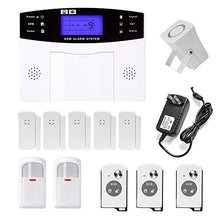 Load image into Gallery viewer, Home Security Alarm GSM Alarm System Security Intelligent Office Wireless WiFi Surveillance Detector with Alarm Host Wireless Door IR Sensor Remote Control and Siren
