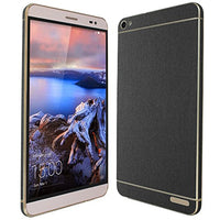 Skinomi Brushed Steel Full Body Skin Compatible with Huawei Mediapad X2 (Full Coverage) TechSkin with Anti-Bubble Clear Film Screen Protector