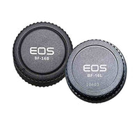 Pixel Lens Rear Cap + Camera Body Cap combo for Canon 1D 5D 7D 10d 50D 60D 1000D 550D 500D 450D..EOS & EF EF-S Lens