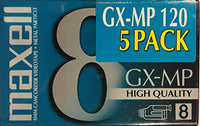 Maxell GX-MP 8mm 120 Minute Camcorder Videotapes (5-pack)