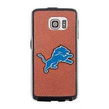 Load image into Gallery viewer, NFL Detroit Lions Classic Football Pebble Grain Feel No Wordmark Samsung Galaxy S6 Case, Brown
