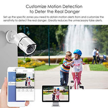 Load image into Gallery viewer, ZOSI 8-Channel HD-TVI FULL 1080P Video Security System DVR and (4) 2.0MP Indoor/Outdoor Weatherproof Cameras with IR Night Vision LEDs- NO HDD, 100ft Night Vision, Customizable Motion Detection
