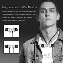 Load image into Gallery viewer, Gilroy Magnetic in-Ear Stereo Headset Earphone Wireless Bluetooth 4.2 Headphone Gift - Silver
