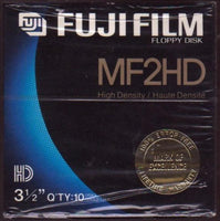 Fuji Film Floppy Disk MF2HD 3.1/2 QTY 10