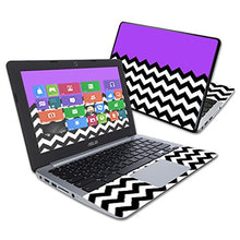 Load image into Gallery viewer, MightySkins Skin Compatible with Asus Chromebook 11.6&quot; C200MA wrap Cover Sticker Skins Purple Chevron
