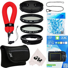 Load image into Gallery viewer, 10in1 Accessories Kit for Olympus Tough TG-6 TG-5 TG-4 TG-3: Adapter as CLA-T01+Screen Protector+Camera Case+Wrist Strap+40.5mm UV+CPL Filter+Lens Cap+Cap Keeper+Desiccants Silica Gel+Microfiber Cloth
