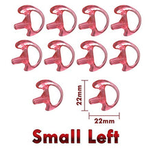 Load image into Gallery viewer, ProMaxPower Two-Way Portable Radio Earmold Insert Earplugs Earbuds for Acoustic Tube Earpiece Headset (10-Pack, Left)
