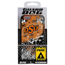 Load image into Gallery viewer, Guard Dog Collegiate Hybrid Case for iPhone 6 / 6s  Paulson Designs  Oklahoma State Cowboys
