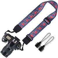 Elvam Adjustable Camera Belt Strap Compatible for DSLR/SLR/DC/Instant Camera, B