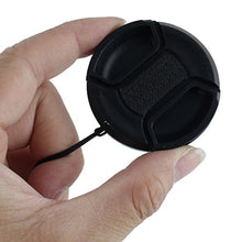 Load image into Gallery viewer, uxcell Univeral Camera 49mm Dia Front Lens Cap Protector Black

