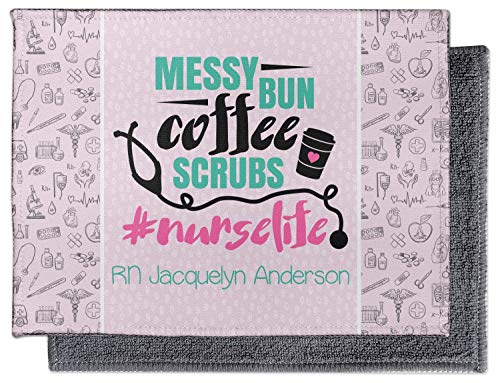 YouCustomizeIt Nursing Quotes Microfiber Screen Cleaner (Personalized)