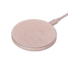 Load image into Gallery viewer, Native Union Drop - High Speed Wireless Charger [Qi Certified] 10W Non-Slip Fast Wireless Charging Pad - Compatible with iPhone 11/11 Pro/11 Pro Max/XS/XS Max/XR/X/8/8 Plus (Rose)
