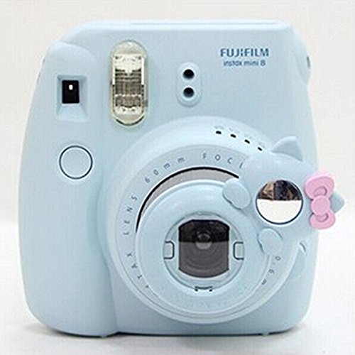 CLOVER Close Up Lens KT Cat Self-Portrait Mirror for Fujifilm Instax Mini 7s 8 Camera - Blue