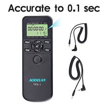 Load image into Gallery viewer, AODELAN Camera Shutter Release Timer Remote Control for Sony a9, a7RIII, a7RII, a7M3,a7M2, a7sII,A3000, A6000, HX300, RX100ii, a550, a560, a850, a55, a67, a77, a99. Replace RM-L1AM and RM-SPR1
