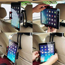 Load image into Gallery viewer, Worthown Tablet Holder for Car Ipad Headrest Mount 5-12.9 In Universal Backseat Holder Tablet Car Mount With 360 Degree Rotation for ipad,ipad Air,iPad Mini,Samsung Kindle Fire Galaxy all Tablets
