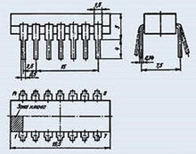 Load image into Gallery viewer, S.U.R. &amp; R Tools K176LE5 Analogue CD4001 IC/Microchip USSR 50 pcs
