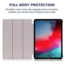 Load image into Gallery viewer, 2018 New iPad Pro 11 inch Case, DIGIC Slim Fit Premium Leather Flip Smart Case Cover with Auto Sleep/Wake and Trifold Stand Function | Support Apple Pencil Charging | for iPad Pro 11&quot;, Rose Gold
