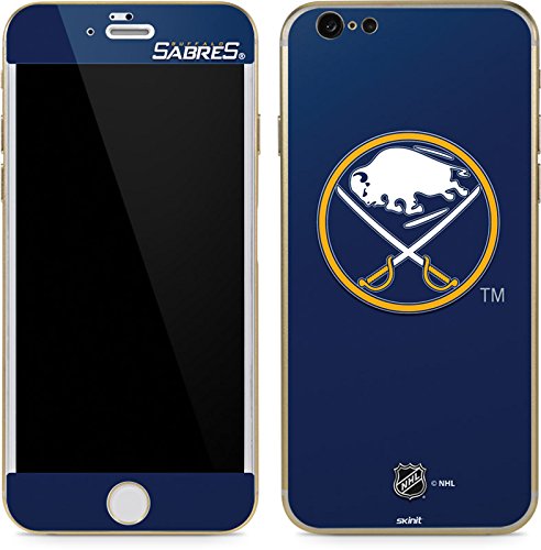 Skinit Decal Phone Skin Compatible with iPhone 6/6s - Officially Licensed NHL Buffalo Sabres Solid Background Design