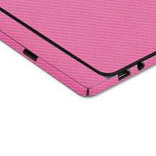 Load image into Gallery viewer, Skinomi Pink Carbon Fiber Full Body Skin Compatible with Asus Zenpad 10 (Full Coverage) TechSkin with Anti-Bubble Clear Film Screen Protector
