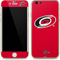 Skinit Decal Phone Skin Compatible with iPhone 6/6s - Officially Licensed NHL Carolina Hurricanes Solid Background Design