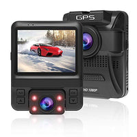 Polarlander Mini Dual Lens Car DVR Camera 1080P Full High Definition Dash Cam Novatek 96655 Video Recorder G-Sensor Night Vision